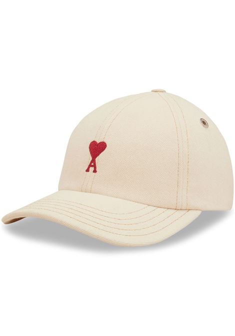 Cream Ami de Coeur baseball cap Ami paris - unisex